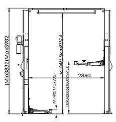 Dimensions Car Hoist